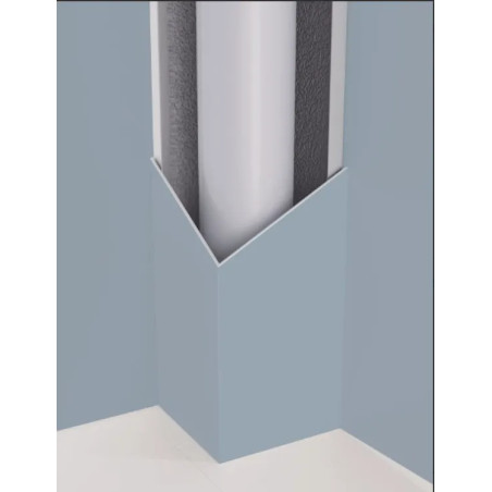 Cache tuyaux gamme Marbre - Étanche et de qualité