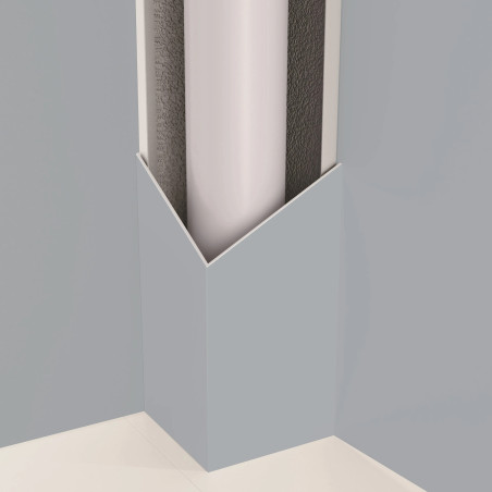 Cache tuyaux gamme Loft - Étanche et de qualité