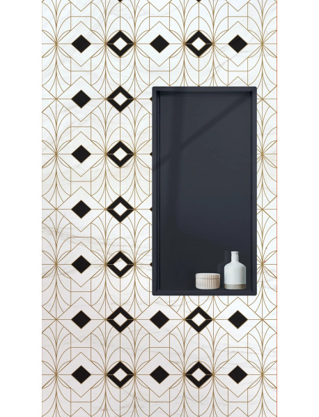 Panneau mural gamme Art déco - Étanche et de qualité