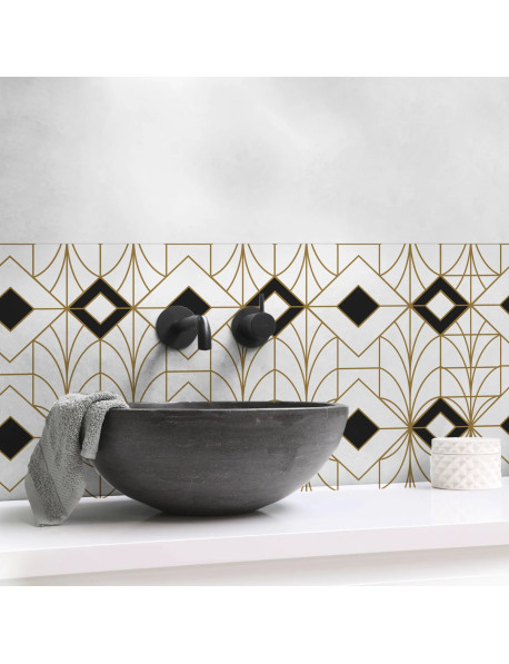 Crédence gamme Art déco - Étanche et de qualité