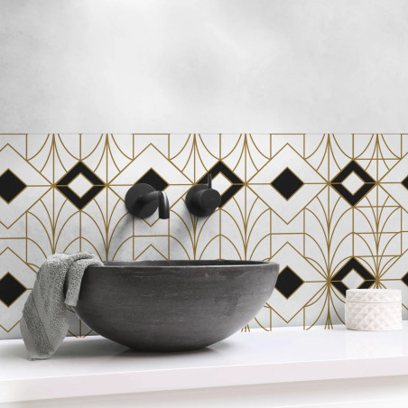 Crédence gamme Art déco - Étanche et de qualité