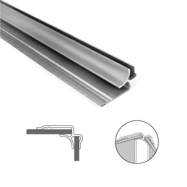 Profilé d'angle rentrant - Étanche et design