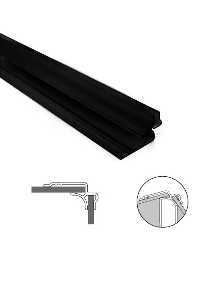 Profilé d'angle rentrant - Étanche et design