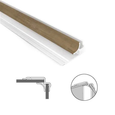 Profilé d'angle rentrant - Étanche et design 2
