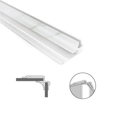 Profilé d'angle rentrant - Étanche et design 2