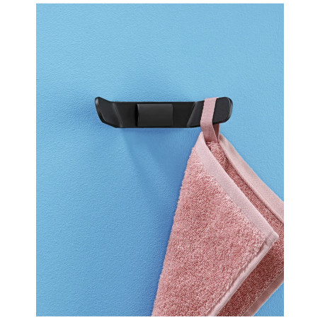 Crochet porte-peignoir double - Ésthétique et de qualité