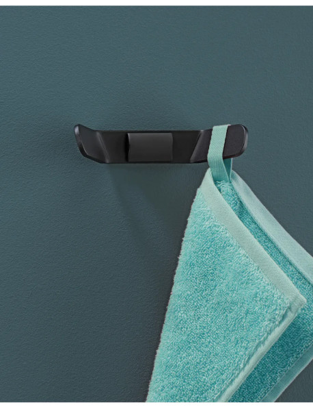 Crochet porte-peignoir double - Ésthétique et de qualité