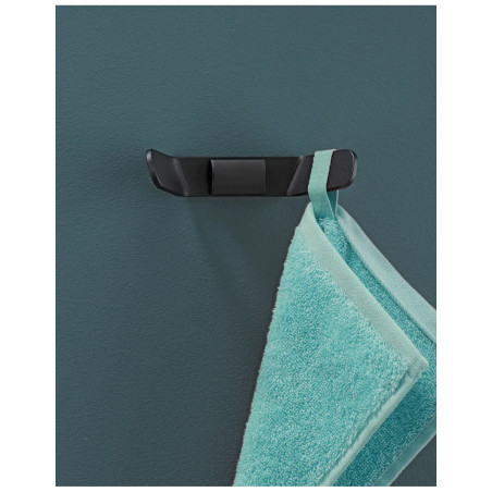 Crochet porte-peignoir double - Ésthétique et de qualité