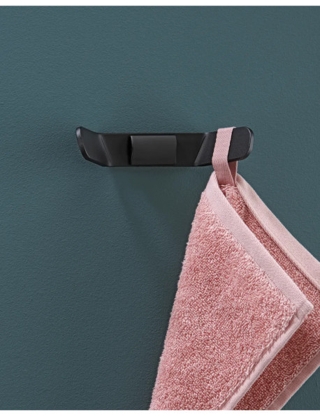 Crochet porte-peignoir double - Ésthétique et de qualité