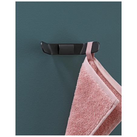 Crochet porte-peignoir double - Ésthétique et de qualité