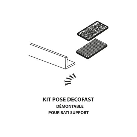 Décofast kit pose pour bati support – Qualité