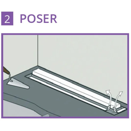 Caniveau inox Solusec linéal - Qualité
