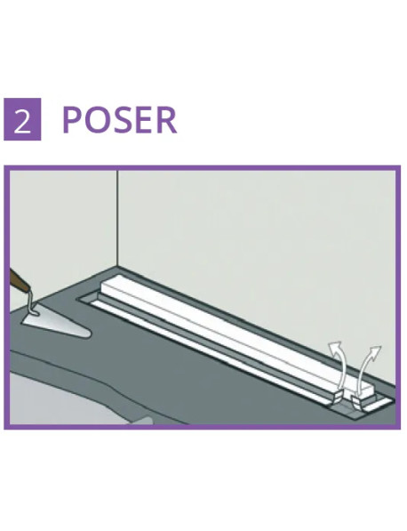 Caniveau inox Solusec linéal - Qualité