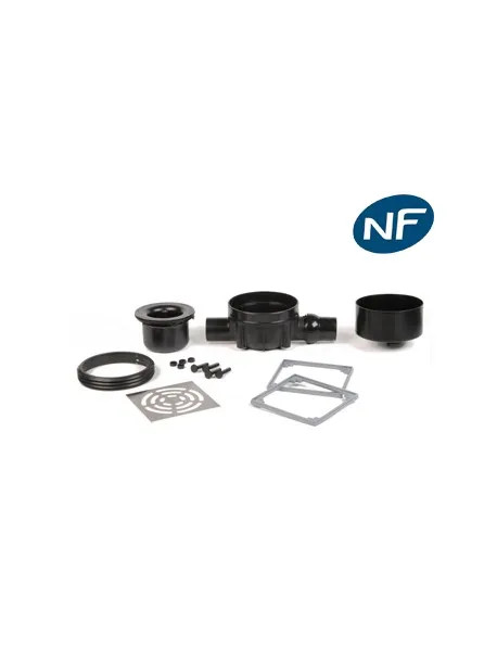 Siphon sortie Horizontale sans évacuation secondaire