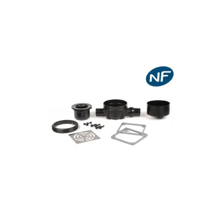 Siphon sortie Horizontale sans évacuation secondaire