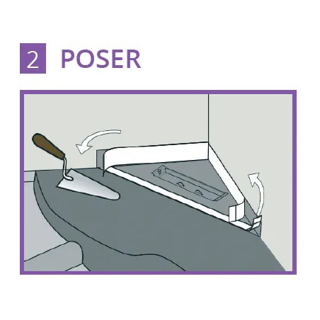 Caniveau d'angle inox Solusec - Qualité
