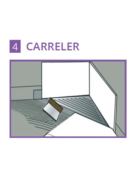 Caniveau d'angle inox Solusec - Qualité
