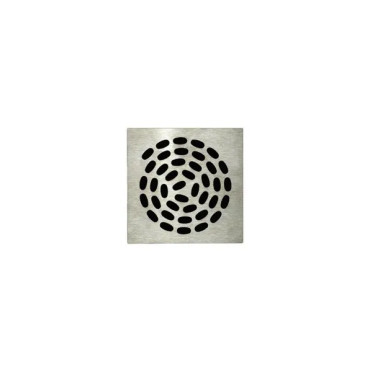 Grille carrée 130x130 Spirale pour bonde Rotaflux - Qualité
