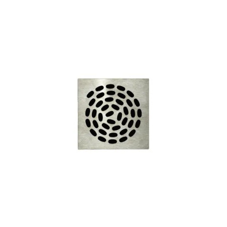 Grille carrée 130x130 Spirale pour bonde Rotaflux - Qualité