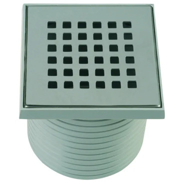 Grille carrée 110x110 + support Isotanche D50- Qualité