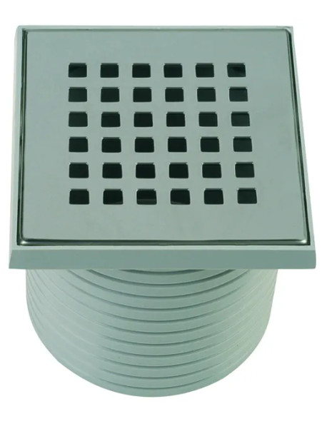 Grille carrée 110x110 + support Isotanche D50- Qualité
