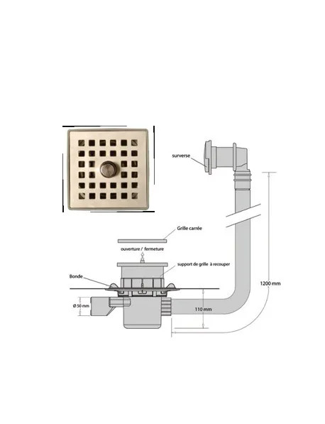 Isotanche bain - Qualité  et personnalisable