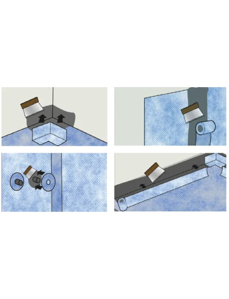 Bande d'étanchéité Natosec - Natte étanche