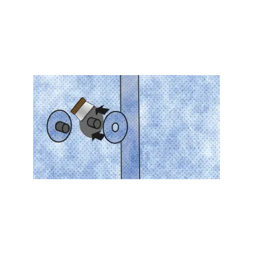 Collerette d'étanchéité Natosec pour tuyauterie - Natte étanche 2