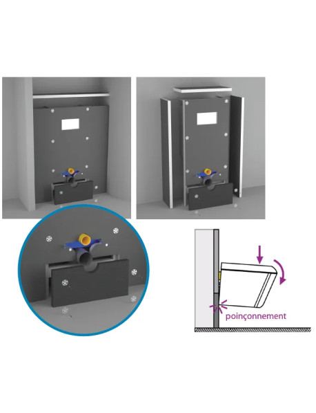 habillage en Panodur pour bati support EASY BÂTI BASIC - ...