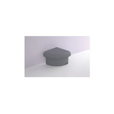 Banc ATIKA 1/4 rond - étanche et esthétique