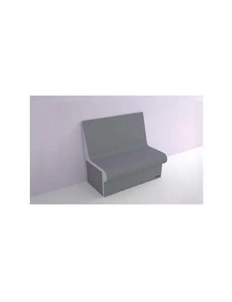 Banc ATIKA avec dossier - étanche et esthétique