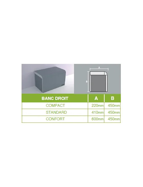 Banc TASTAMA - Qualité et esthétique