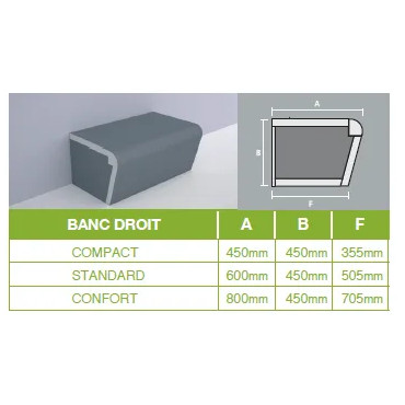 Banc SARAFON - Qualité et esthétique 2