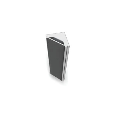 Cloison technique en angle - étanche et fonctionnelle