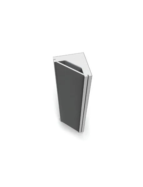 Cloison technique en angle - étanche et fonctionnelle