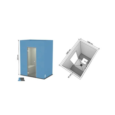 Cabine OUED 1800x1200 - étanche