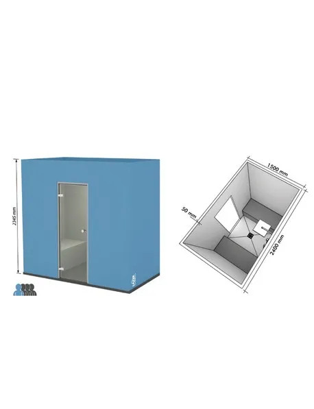 Cabine TADLA 1500x2400 - étanche