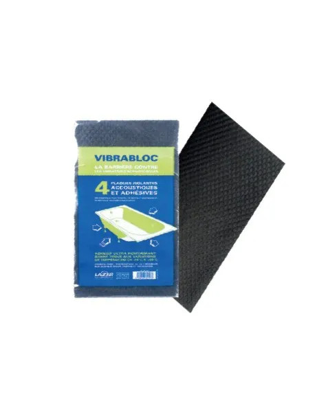 Insonorisation bain Vibrabloc 400x200 mm - Qualité