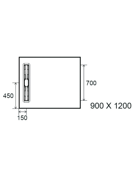 Panodur intégral linéal avec siphon Rotaslim - Qualité écoulement linéal