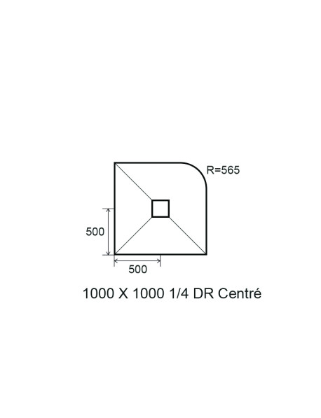 Panodur classic 1/4 rond avec siphon - Qualité