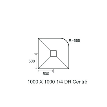 Panodur llassic 1/4 rond - Qualité 2