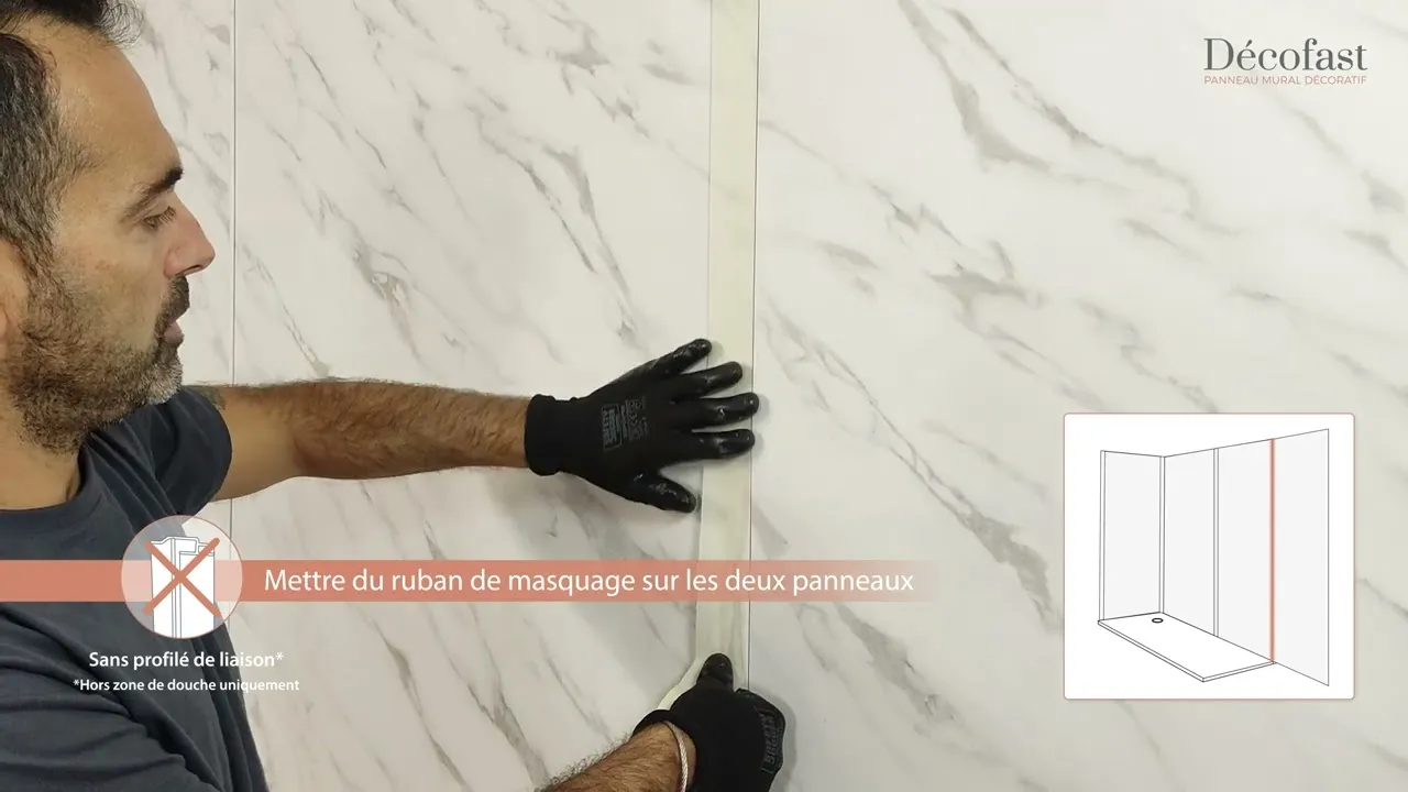 *Pose collée* Comment installer les panneaux muraux décoratifs Décofast ?