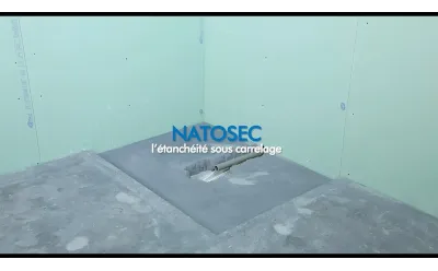 COMMENT INSTALLER LA NATTE D'ETANCHEITE NATOSEC