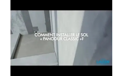 COMMENT INSTALLER LE RECEVEUR DE DOUCHE PRÊT A CARRELER PANODUR CLASSIC ?
